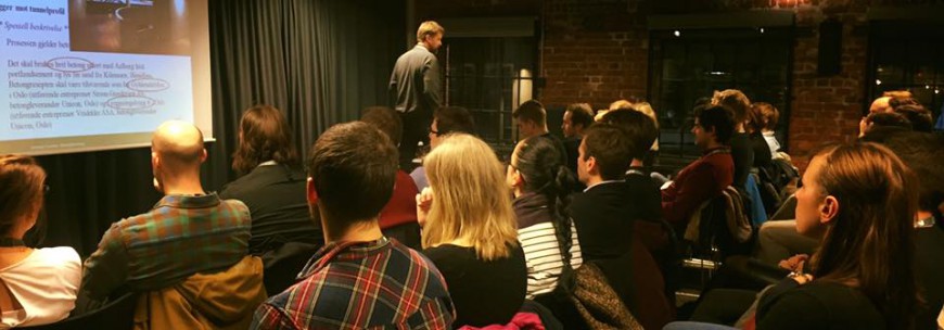 Yngres betongnettverks årsmiddag 2016